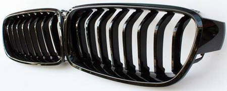 FRONTGRILL BMW F30 11-18 BLANK SVART