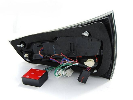 Rökfärgade LED-bakljus för Audi A1 10-14