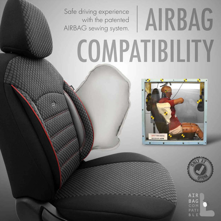 Bilsätesöverdrag set OTOM SPORT PLUS 102