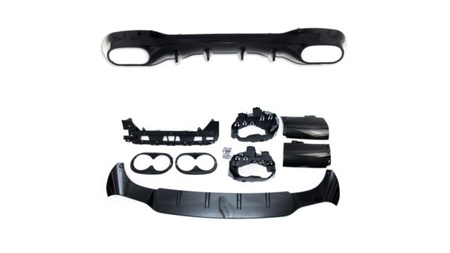BAKRE DIFFUSOR MERCEDES CLA C118 19- AMG LINE GLOSS