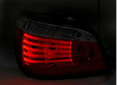 LED-LAMPOR BMW E60 07.03-07 SMOKE LED SEQ