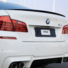 BAKLUCKESPOILER BMW F10 10-17 BLANK SVART