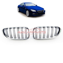 GRILL BMW 6 F13 F12 F06 11-18 M STYLE SVART KROM