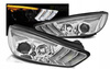 Ford Focus III mk3 15-18 krom drl led dts lampor