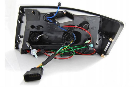 LED-lampor nya Audi A6 C6 04-08 svart led 7pin