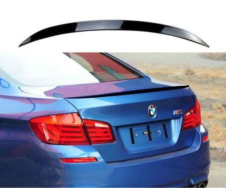 BAKLUCKESPOILER BMW F10 10-17 BLANK SVART