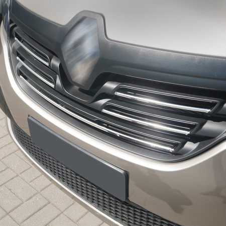 Främre gallerlister Grill Renault Trafic 2014+
