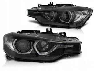 BMW F30 F31 11-15 LED BLACK DRL strålkastare