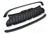 GRILL SVART MATT grill till MINI COOPER R55 R56 R57 06-09