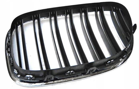 Frontgaller BMW F01 09-15 CHROME BLACK