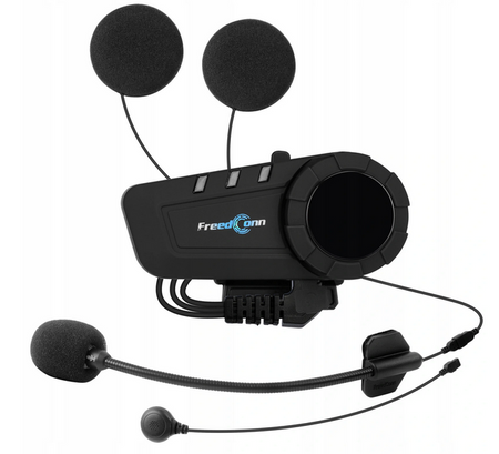 FreedConn KY-PRO intercom för motorcykel svart