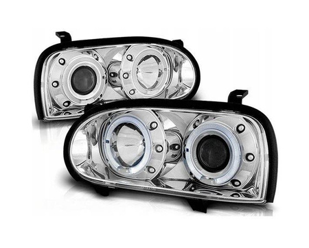 VW Golf III strålkastare CHROM RINGI