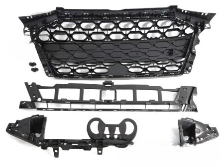 Audi A3 8Y Halvkombi / Sedan 2019-2024 svartglänsande frontgrill