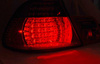 LED-lampor bmw 3 e46 03-06 coupé röd rök led