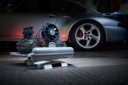 Haynes PORSCHE 911 BOXER förbränningsmotor vikbar modell