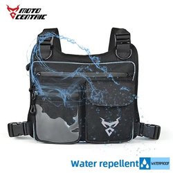 Väst med motocentrisk väska