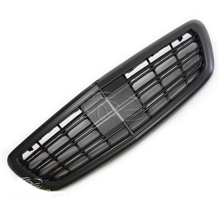 GRILL MERCEDES W222 13- SVART MATT