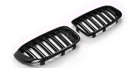 GRILL (NJURAR) BMW X3 X4 F25 F26 M LOOK BLANK SVART
