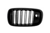 GRILL (NJURAR) BMW X6 (F16) X6M F15 15- SVART POŁ.