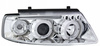 Strålkastare VW Passat B5 3B CHROM RINGAR +