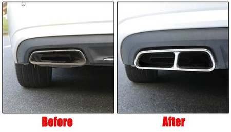 LJUDDÄMPARÄNDSTYCKEN AUDI A6 C7 2012-2018 KROM