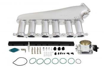 Toyota Chaser Supra 1JZ insugningsrör med gasspjäll och bränslerör