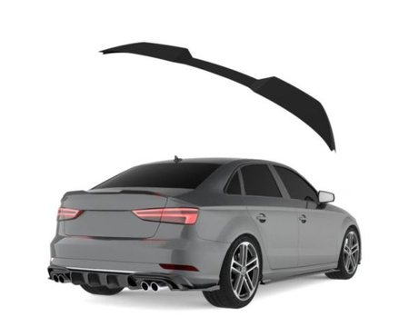 TAKSPOILER TILL AUDI A3 / A3 S-LINE/ S3 RS3 8V