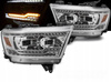 Full LED-strålkastare för Dodge Ram 1500 19-22