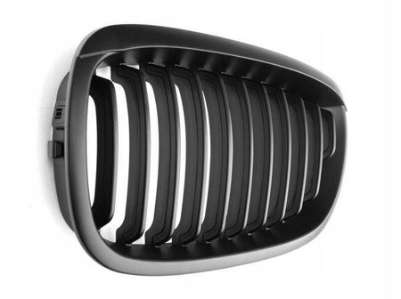 GRILL BMW E46 COUPE/CABRIO 04/03-06 SVART MATT