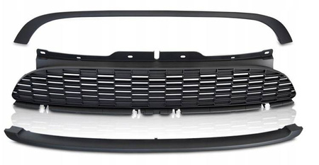 GRILL SVART MATT grill till MINI COOPER R55 R56 R57 06-09