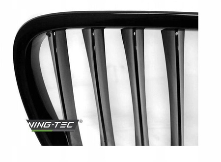 Njurgrill svart blank för Bmw X1 E84 LCI 12-14