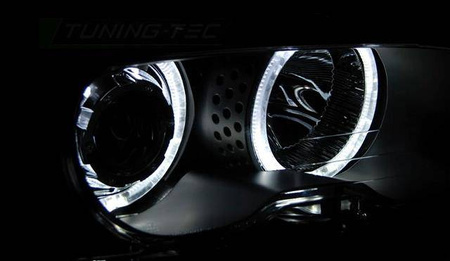 Lampor BMW E46 99-03 COUPE CABRIO RINGI BLACK LED