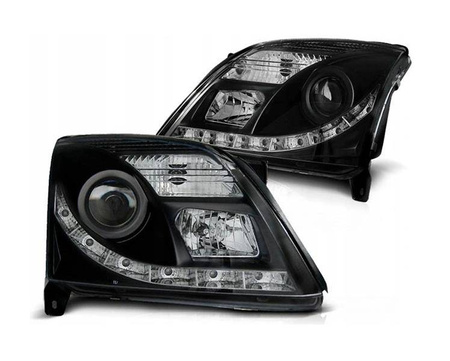 Opel Vectra C BLACK DAYLIGHT strålkastare