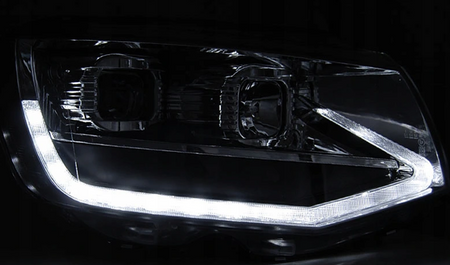 Lampor Krom Led Drl Dts För Vw T6 15-19