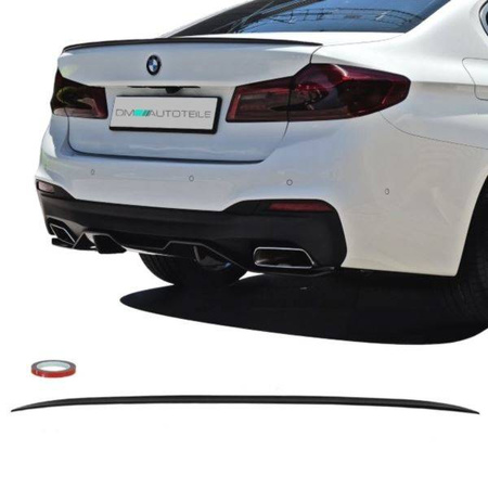 BAKLUCKESPOILER BMW 5-SERIE G30 17-20 LOOK CARBON