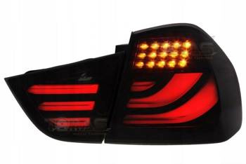 BMW E90 08-11 röksvarta LED BAR-lampor