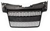 GRILL AUDI TT 06-14 SPORT BLANK SVART