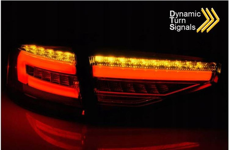 LED-lampor audi a4 b8 12-15 sedan rök dts