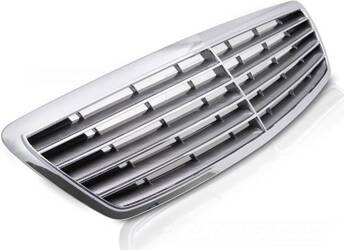 Grill, frontgrill Kolfiber till Mercedes W220