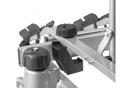 Cykelhållare plattform för 2 cyklar dragkrok Titan Amos