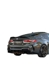 BAKRE STÖTFÅNGARE SPLITTERS BMW 4 G22 2020- GLOSS BLAC