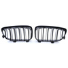 GRILL BMW E87/E81 07-11 DUBBEL GLOSSY SVART