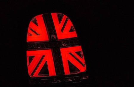 LED-bakljus Red Smoke Seq Passar för Mini Cooper F55 F56 F57 14-17 6-stift