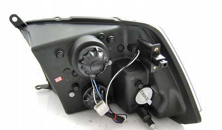 Tube Light kromade strålkastare för Dodge Ram 09-18