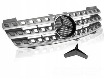 Frontgrill Mercedes W164 05-08 Silver Krom