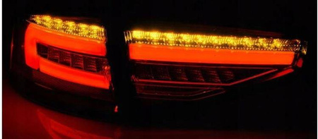 Audi A4 B8 12-15 sedan svarta dts LED-lampor