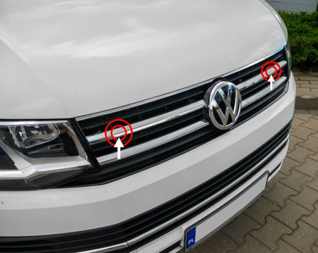 Främre grilllister VW T6 2015-2019 MULTIVAN |