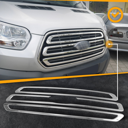 Främre grilllister GRILL Ford Transit 2013+