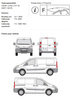 Takplattform för Toyota Proace L1H1 13-16