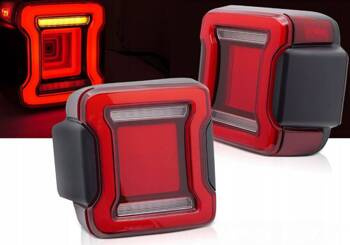 Röda LED-lampor till CHRYSLER JEEP WRANGLER